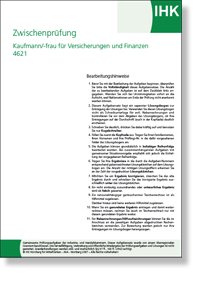 Kaufmann/-frau für Versicherungen und Finanzen <BR>IHK-Zwischenprüfung