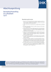 Servicekaufmann/Servicekauffrau im Luftverkehr <BR>IHK-Abschlussprfung